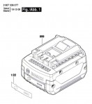 Bosch 2 607 336 079 GBA 14,4V Battery Set Spare Parts